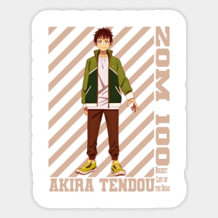 Akira Tendou Zom 100 Sticker